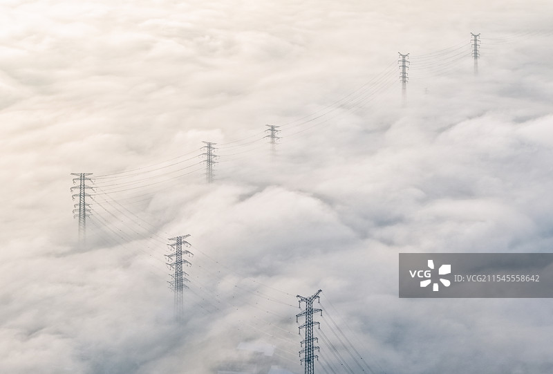 高压电网图片素材