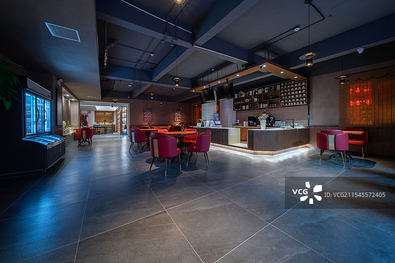 咖啡厅西餐厅酒吧室内环境图片素材