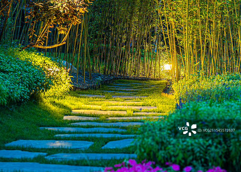 房地产园林示范区景观图片素材