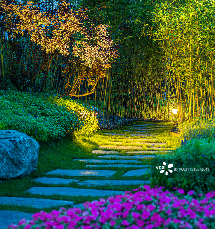 房地产园林示范区景观图片素材