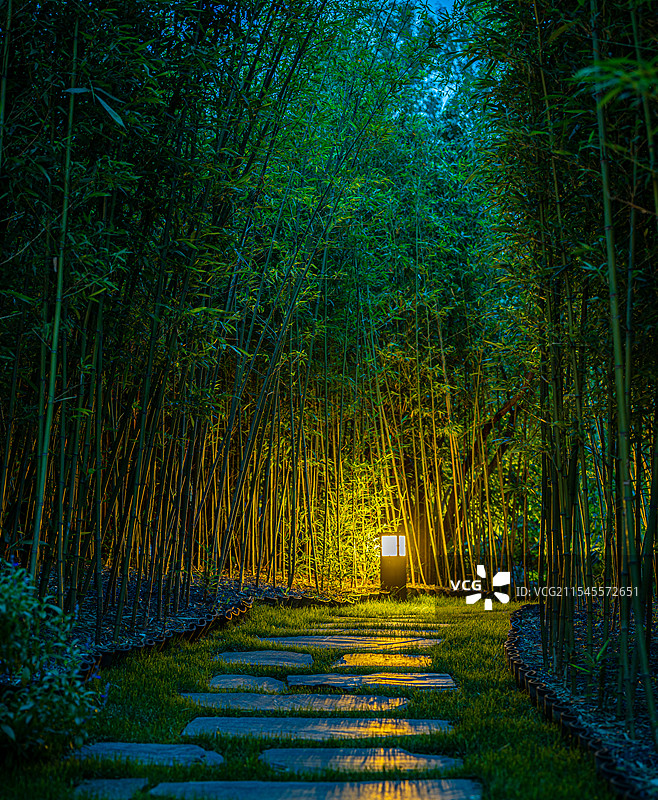 房地产园林示范区景观图片素材