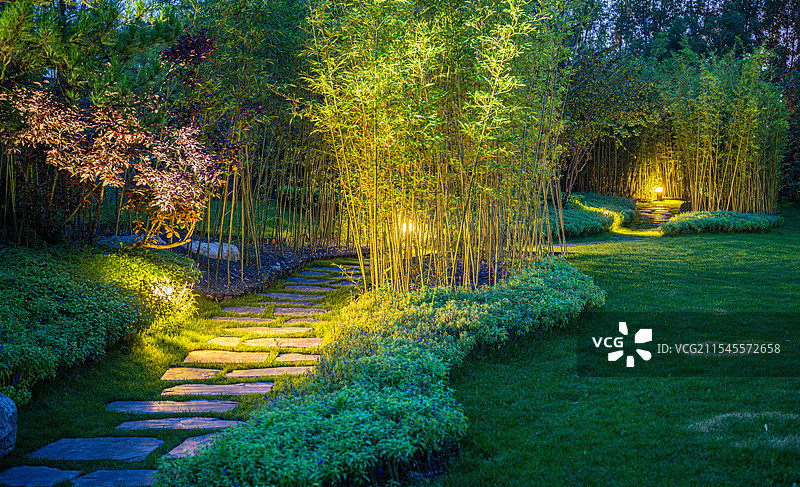 房地产园林示范区景观图片素材