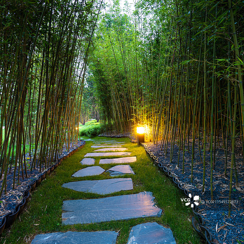房地产园林示范区景观图片素材