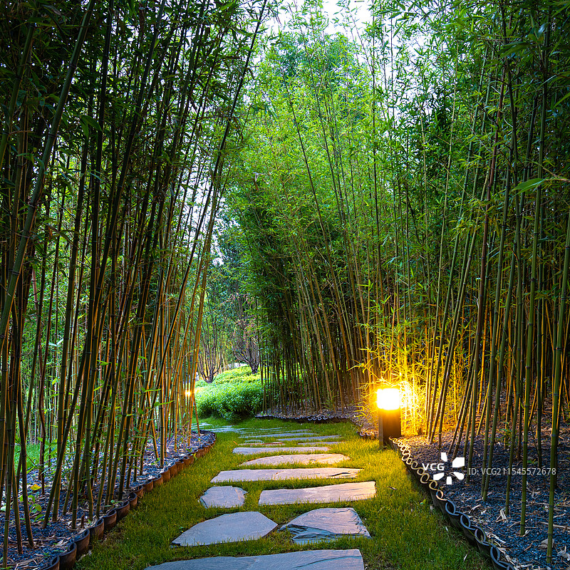 房地产园林示范区景观图片素材