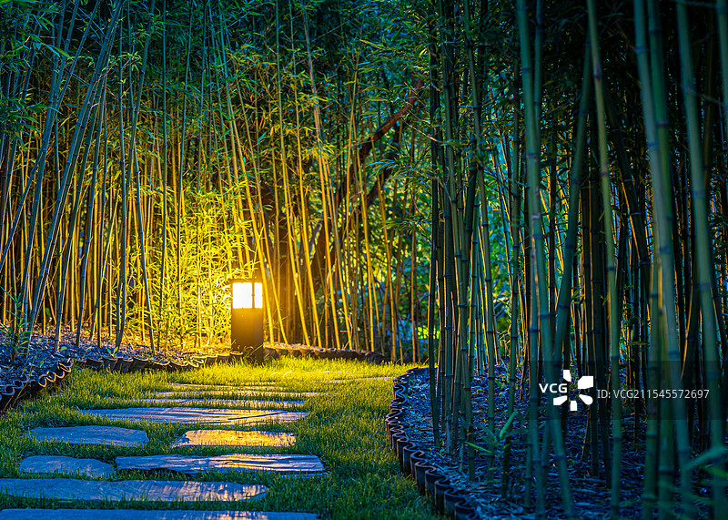 房地产园林示范区景观图片素材