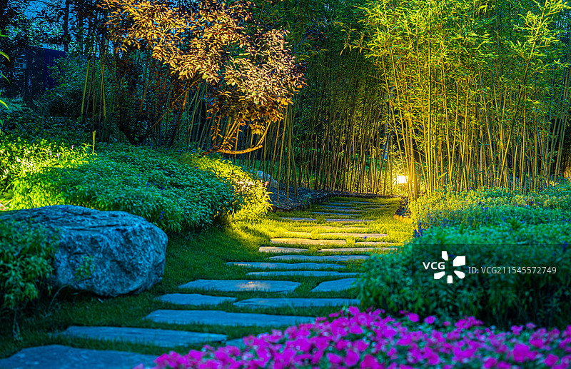 房地产园林示范区景观图片素材