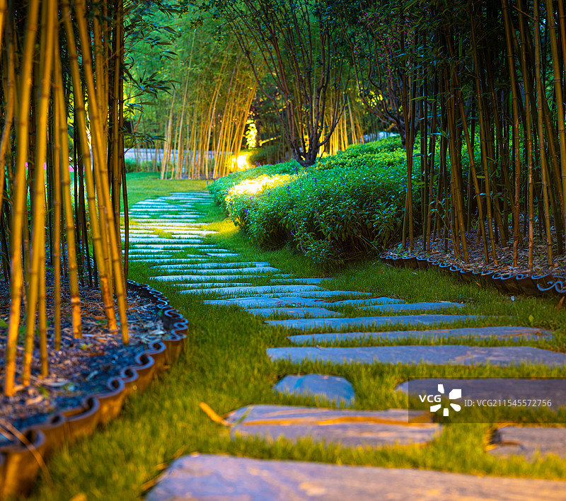 房地产园林示范区景观图片素材