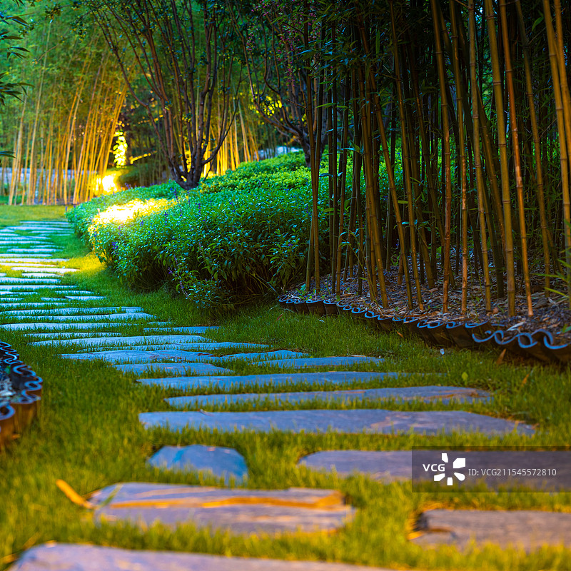 房地产园林示范区景观图片素材