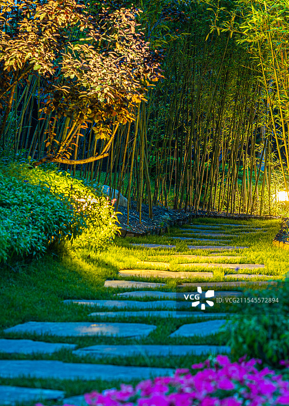 房地产园林示范区景观图片素材