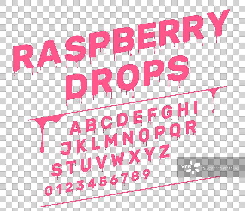 粘稠字体液体融化的字母对角排列图片素材