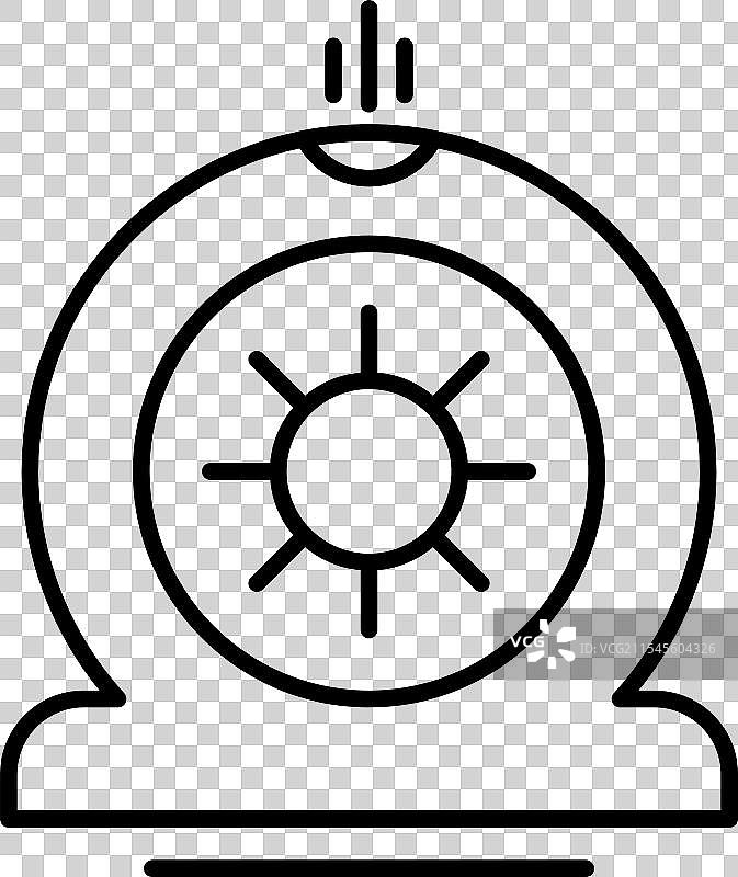 平坦轮胎线条图标设计图片素材