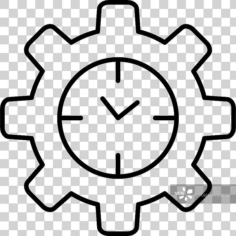 高效时间线图标设计图片素材