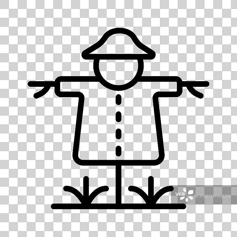 稻草人图片素材