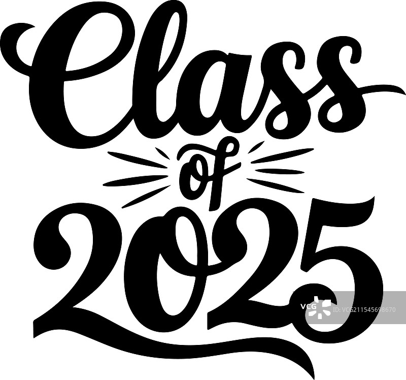 2025届 - 优雅的毕业设计图片素材