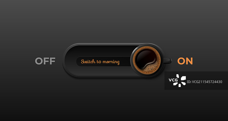 咖啡杯开关咖啡因能量开关图片素材