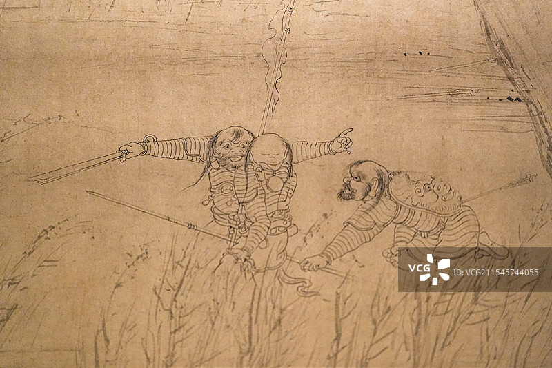 元代 佚名 九歌图卷 纸本 墨笔 故宫博物院图片素材