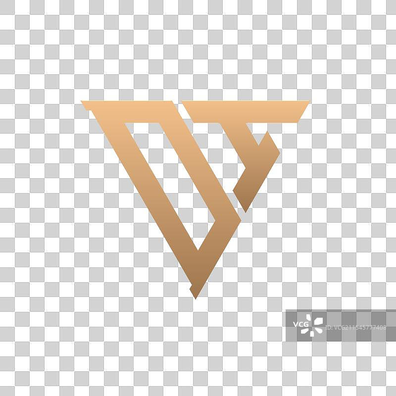 现代简约优雅奢华的标志设计图片素材