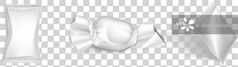 糖果包装纸模型 真实感 3D图片素材