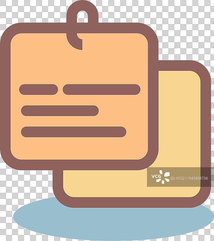 日记简单实心图标标志图片素材