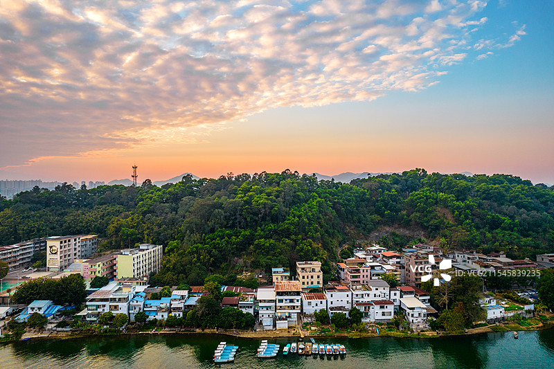 华南广东省广州市增城区风光图片素材