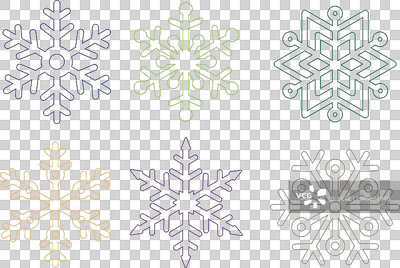 雪花杯垫激光切割文件图片素材