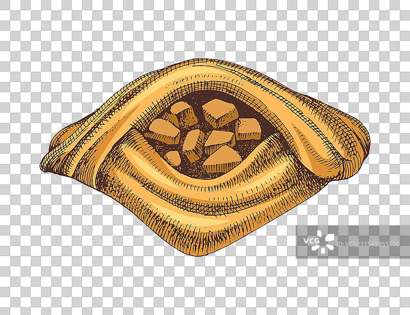 苹果丹麦酥皮点心图片素材