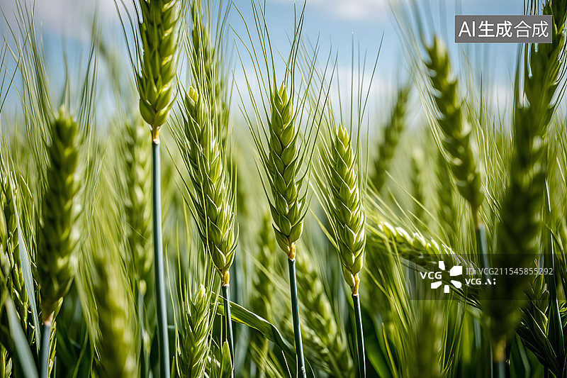 【AI数字艺术】小麦 青稞 粮食图片素材