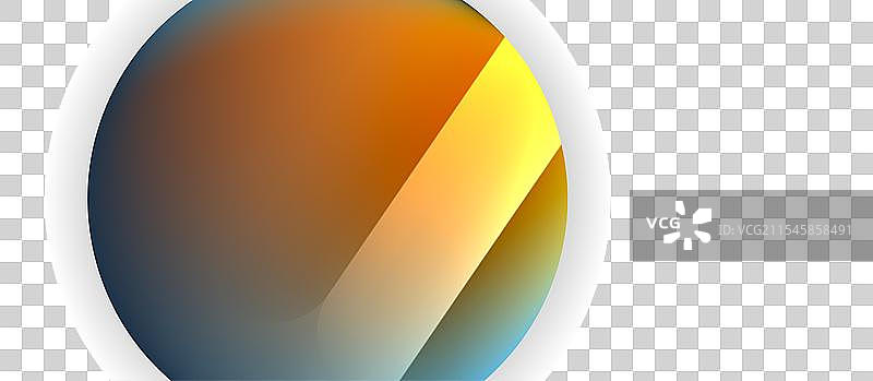 光滑金属发光圆圈几何背景图片素材