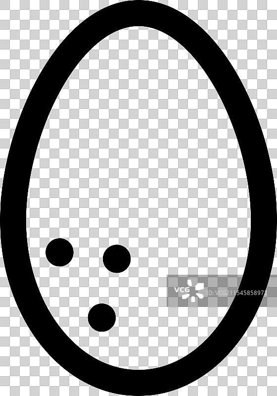 复活节彩蛋符号图标设计图片素材