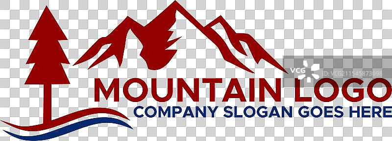 山脉标志图片素材