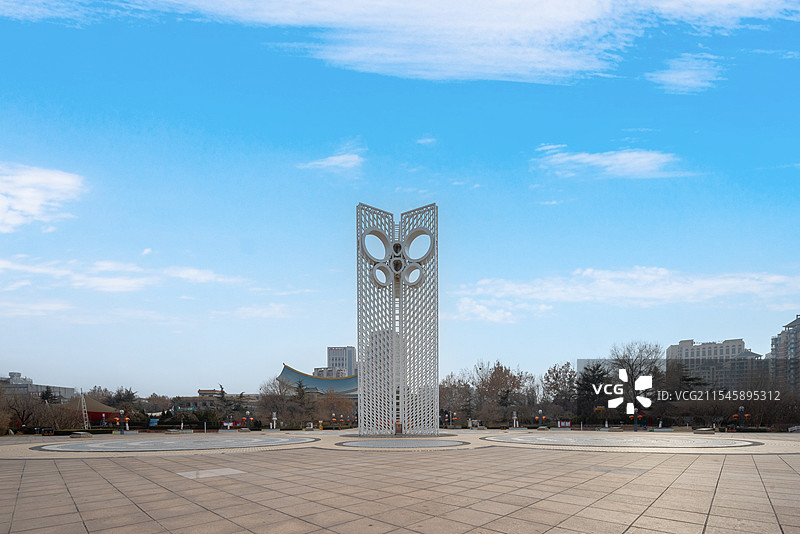 潍坊风筝广场图片素材