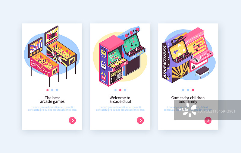 复古游戏机横幅图片素材