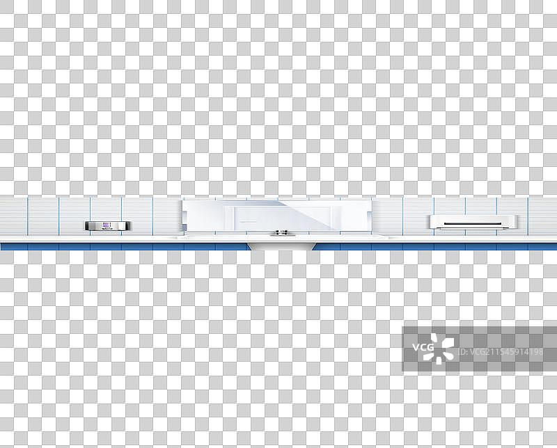 彩色公共厕所内部设计概念图片素材