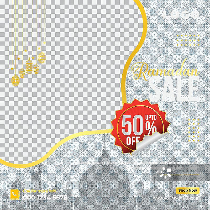 拉马丹快乐促销优惠图片素材