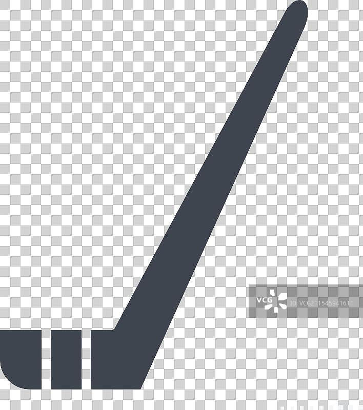 与冰球运动相关的冰球棒图标图片素材