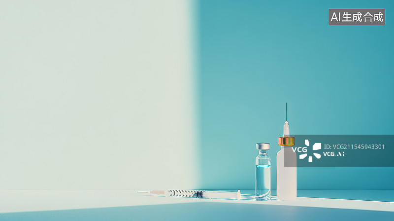 【AI数字艺术】医疗设备，注射器图片素材