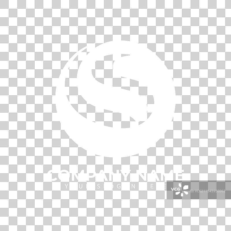 现代海浪标志设计图片素材