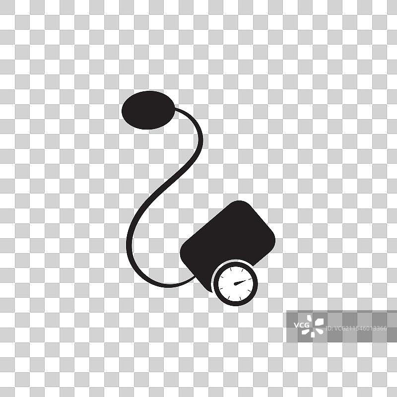 医疗机械血压计图标图片素材