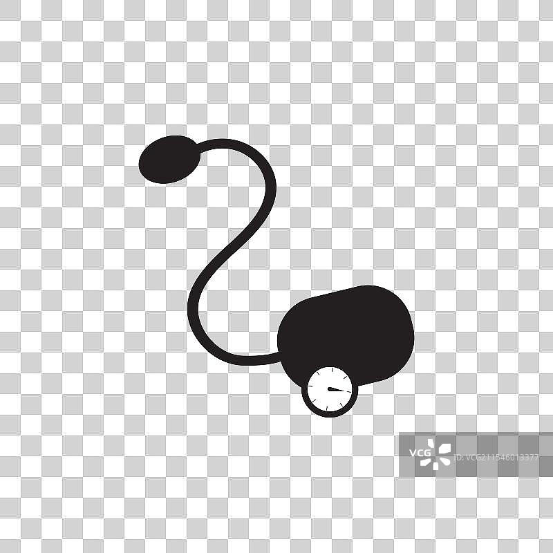 医疗机械血压计图标图片素材