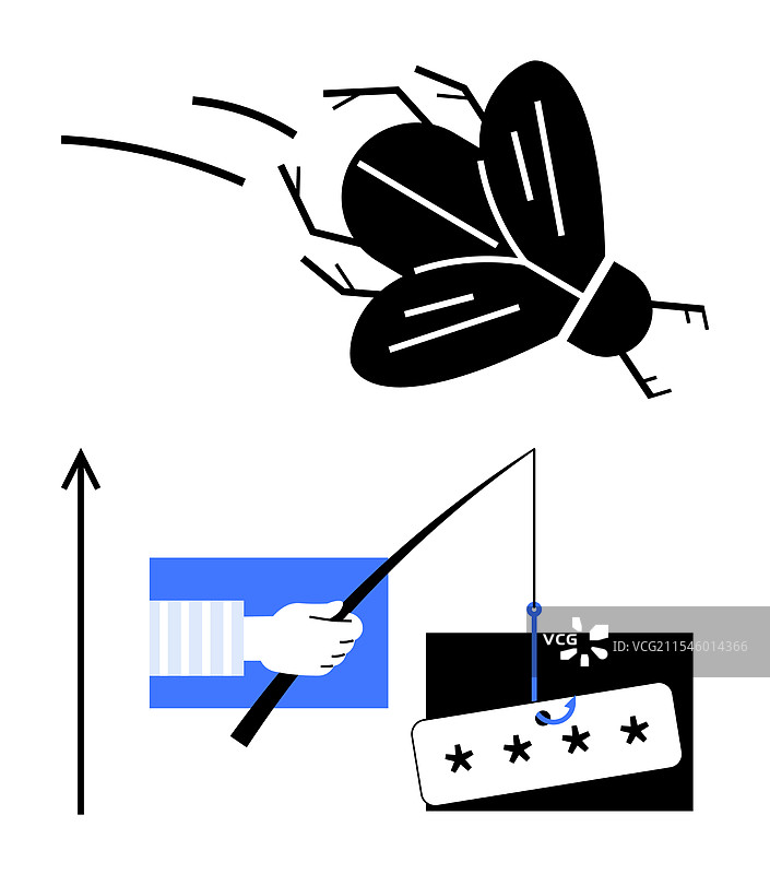 网络安全威胁：网络钓鱼的挑战图片素材