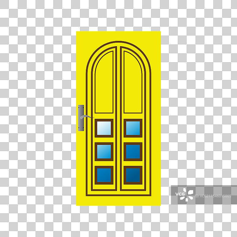 现代住宅前门图片素材