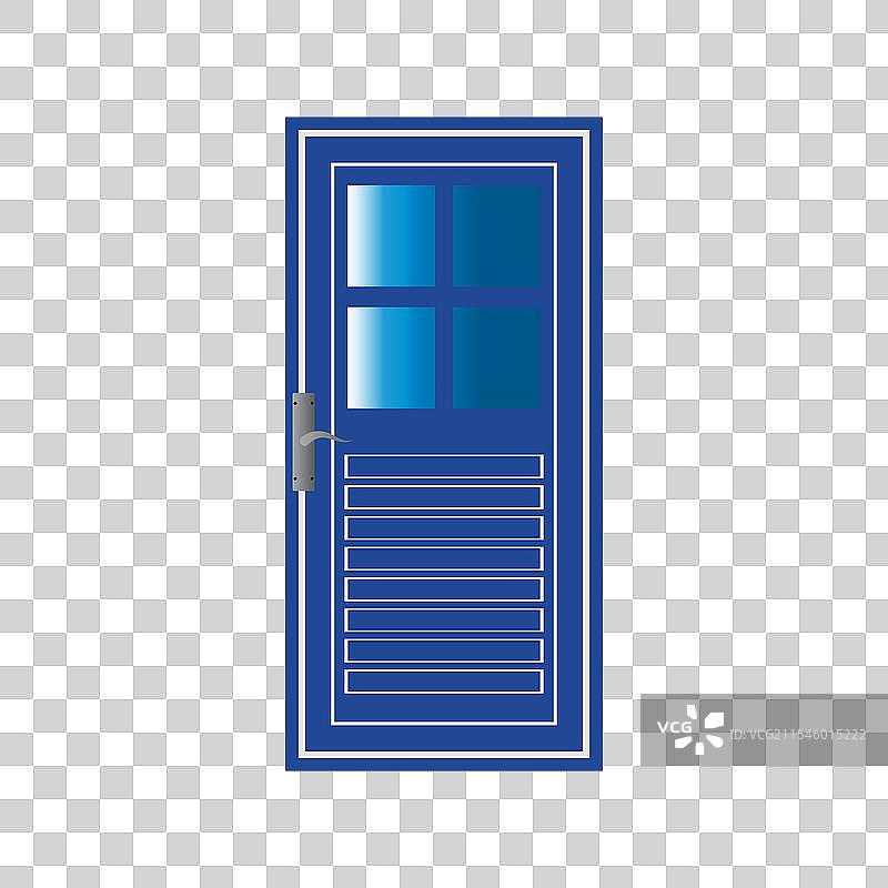 现代住宅前门图片素材