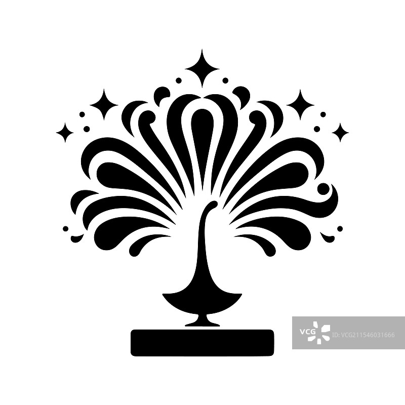 帆船轮廓海洋主题图形图片素材