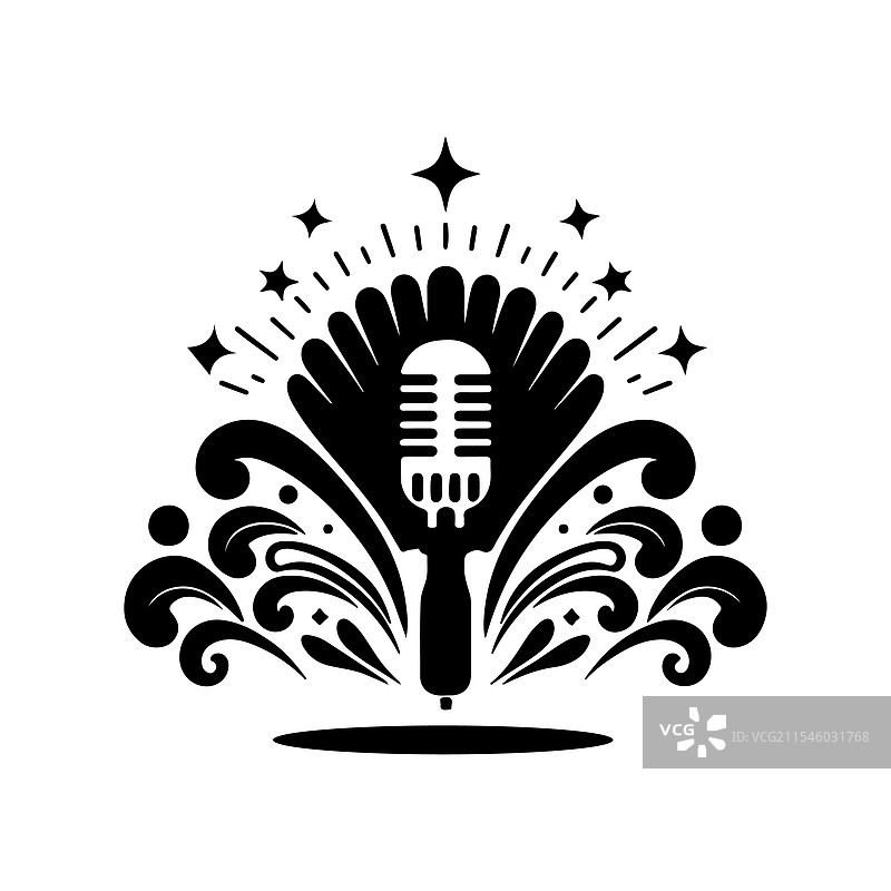 帆船轮廓海洋主题图形图片素材