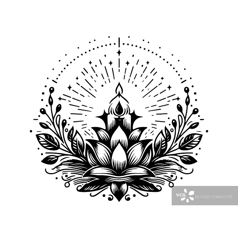 下载创意的顿悟剪影图片素材