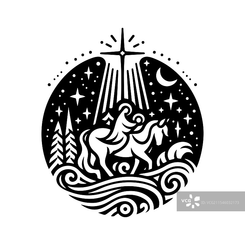 下载创意的顿悟剪影图片素材