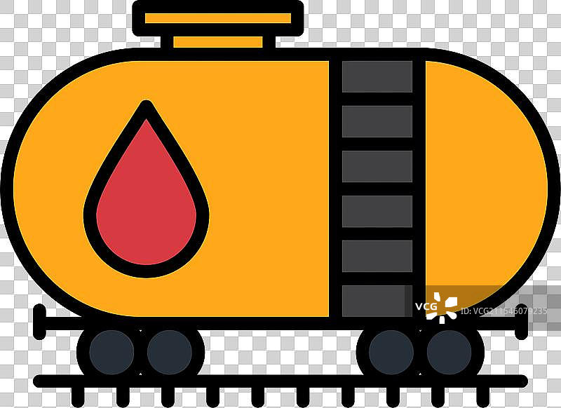 油罐线条填充图标设计图片素材