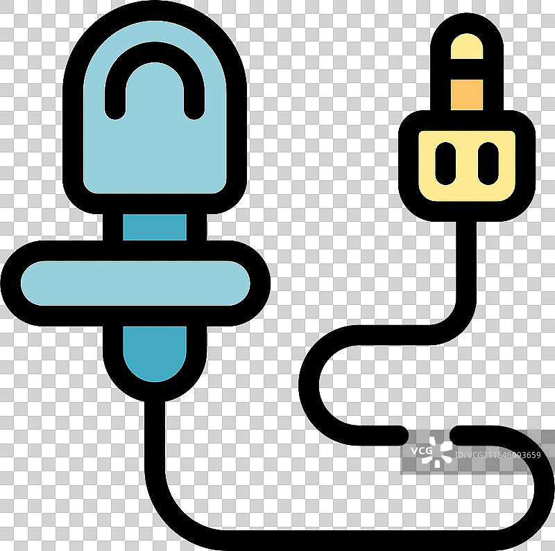 间谍耳机图标检测秘密信息图片素材