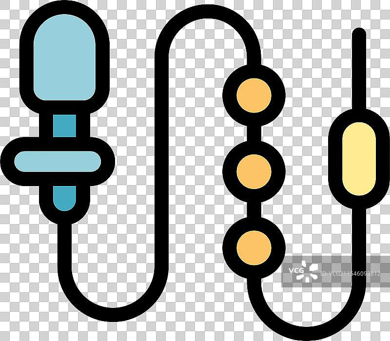 医疗滴管将药物输送到静脉导管图片素材