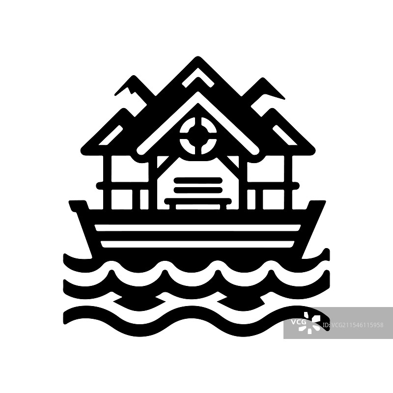 多功能的浮筒轮廓，完美适用于图片素材